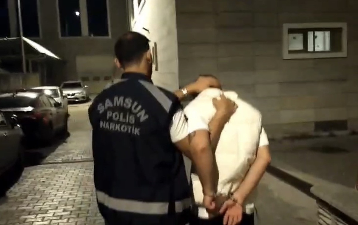 Uyuşturucudan 10 yıl 10 ay kesinleşmiş hapis cezası olan şahıs Samsun'da yakalandı