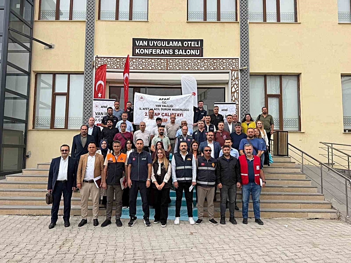 Van AFAD İl Müdürlüğü, 2027-2031 için 2. İRAP Çalıştayı düzenledi