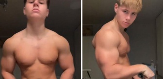 17 yaşında steroid kullanmaya başladı! 20 yaşındaki halini görenler inanamadı
