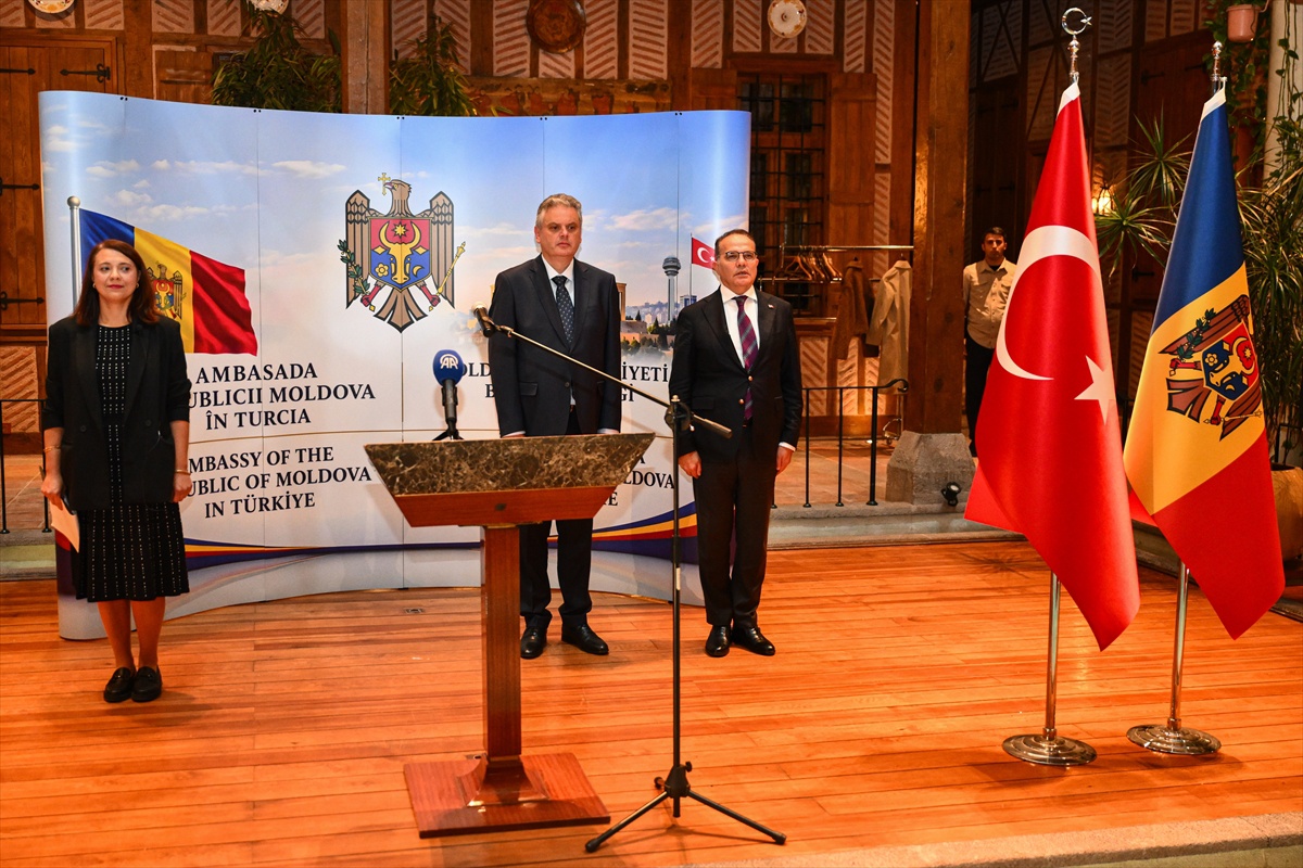 Ankara'da, Moldova'nın bağımsızlığının 35. yılı kutlandı