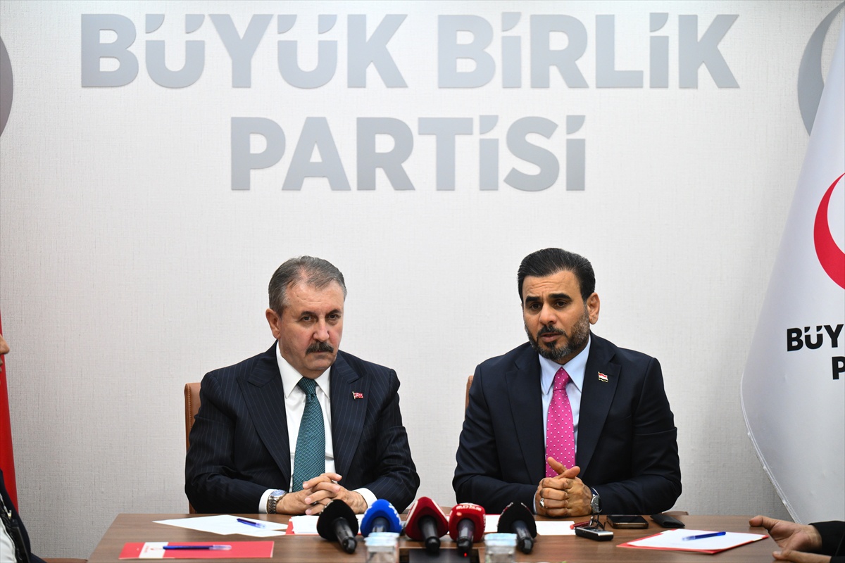 BBP'li Destici, Irak El Hikmet heyetiyle yaklaşık 17 milyar dolarlık ticareti görüştü