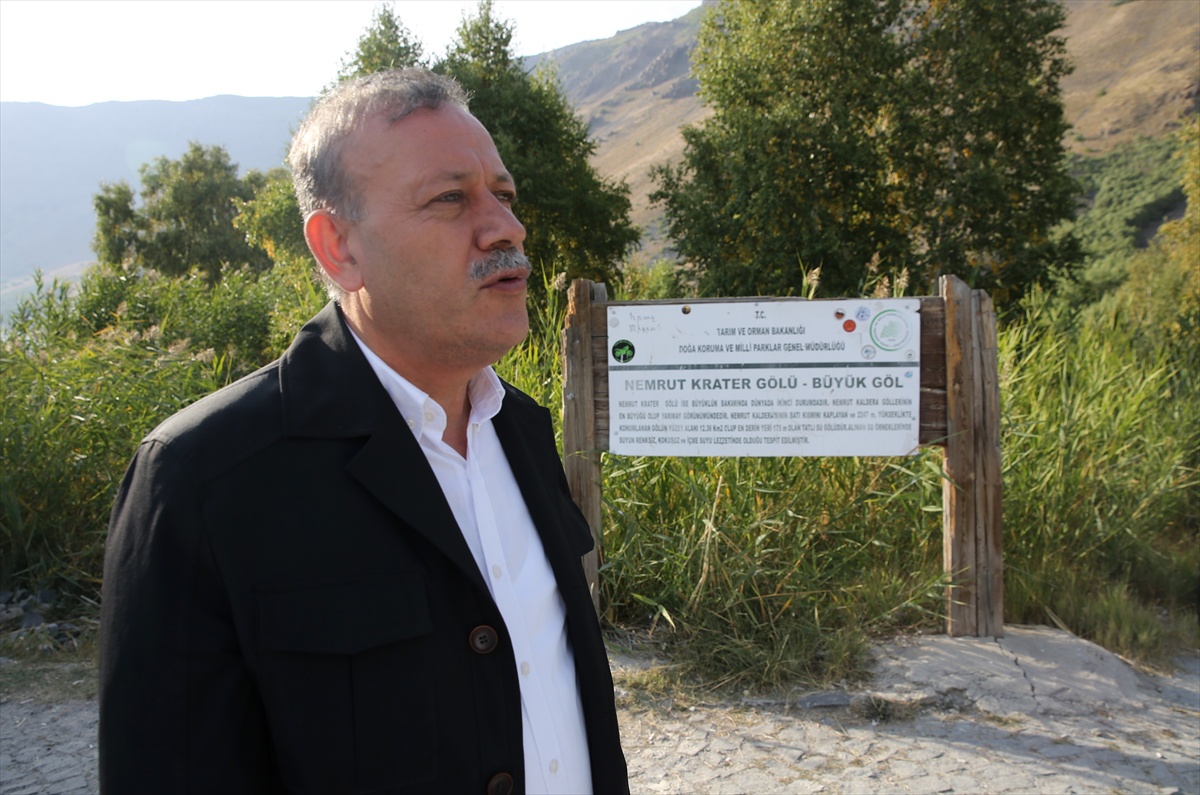 BEÜ Rektörü Elmastaş, Nemrut Kalderası'nın turizm için önemli olduğunu söyledi