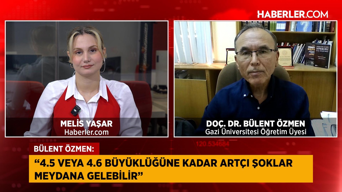 Deprem uzmanı Bülent Özmen'den Şanlıurfa depremi sonrası dikkat çeken değerlendirme