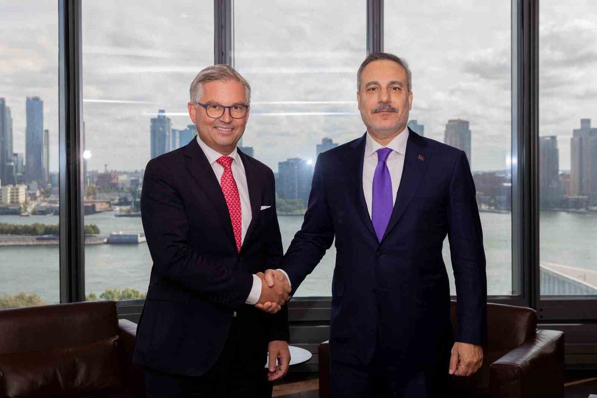 Dışişleri Bakanı Fidan, New York'ta AB Komiseri Brunner ile görüştü