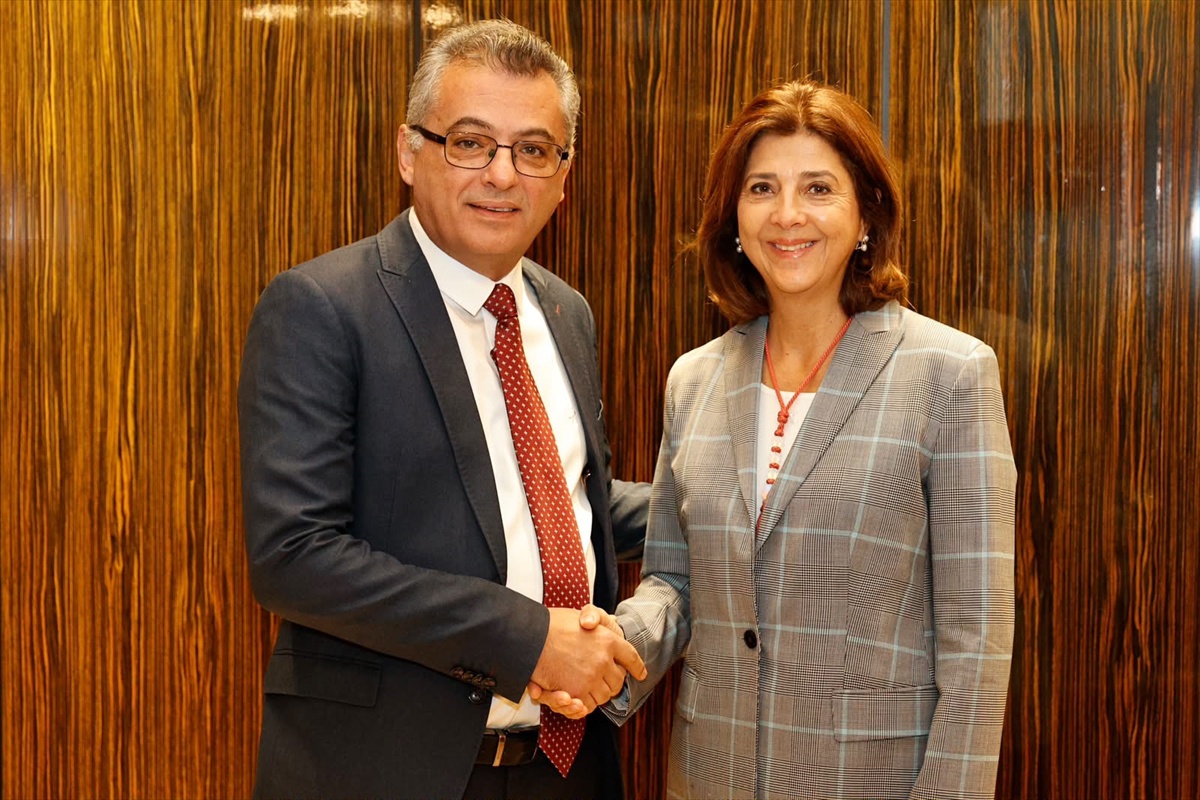 Erhürman ve BM temsilcisi Cuellar New York'ta Kıbrıs sorununu değerlendirdi