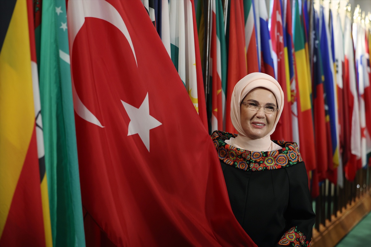 GRAFİKLİ - Emine Erdoğan'ın ABD'de gündemi çocuklar, iklim ve kalkınma oldu