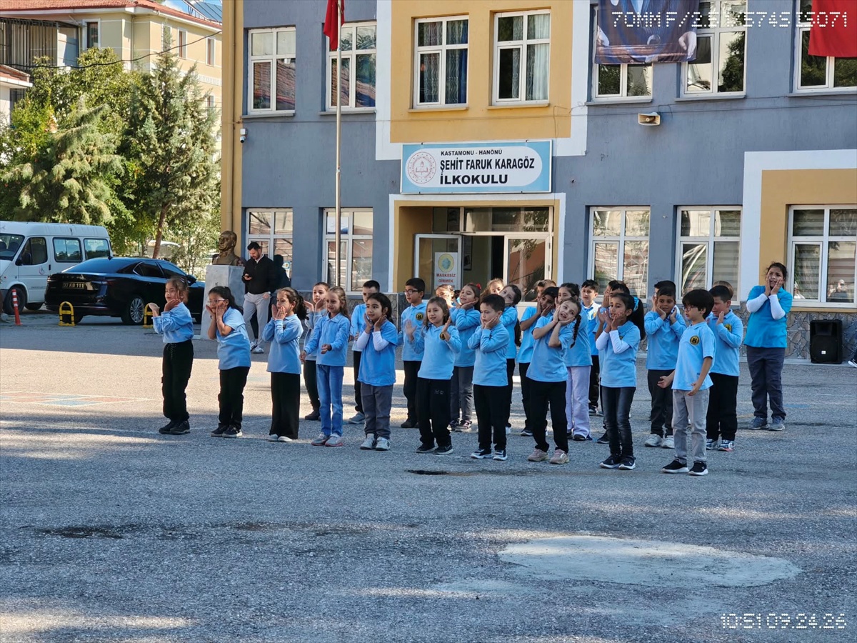 Hanönü'de İlköğretim Haftası kutlandı