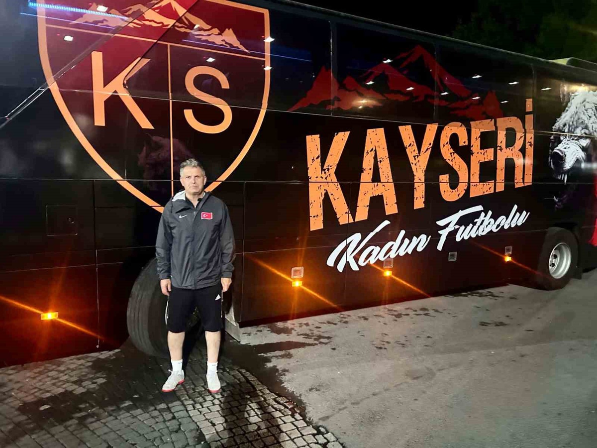 Kayseri Kadın FK, deplasmanlar için satın alınan otobüsle Beşiktaş’a gidecek