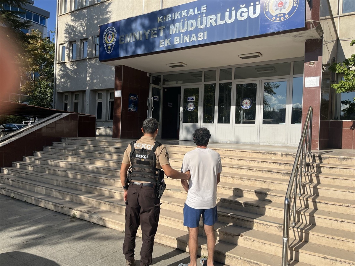 Kırıkkale'de kesinleşmiş 17 yıl 11 ay 4 gün cezası olan firari hükümlü yakalandı