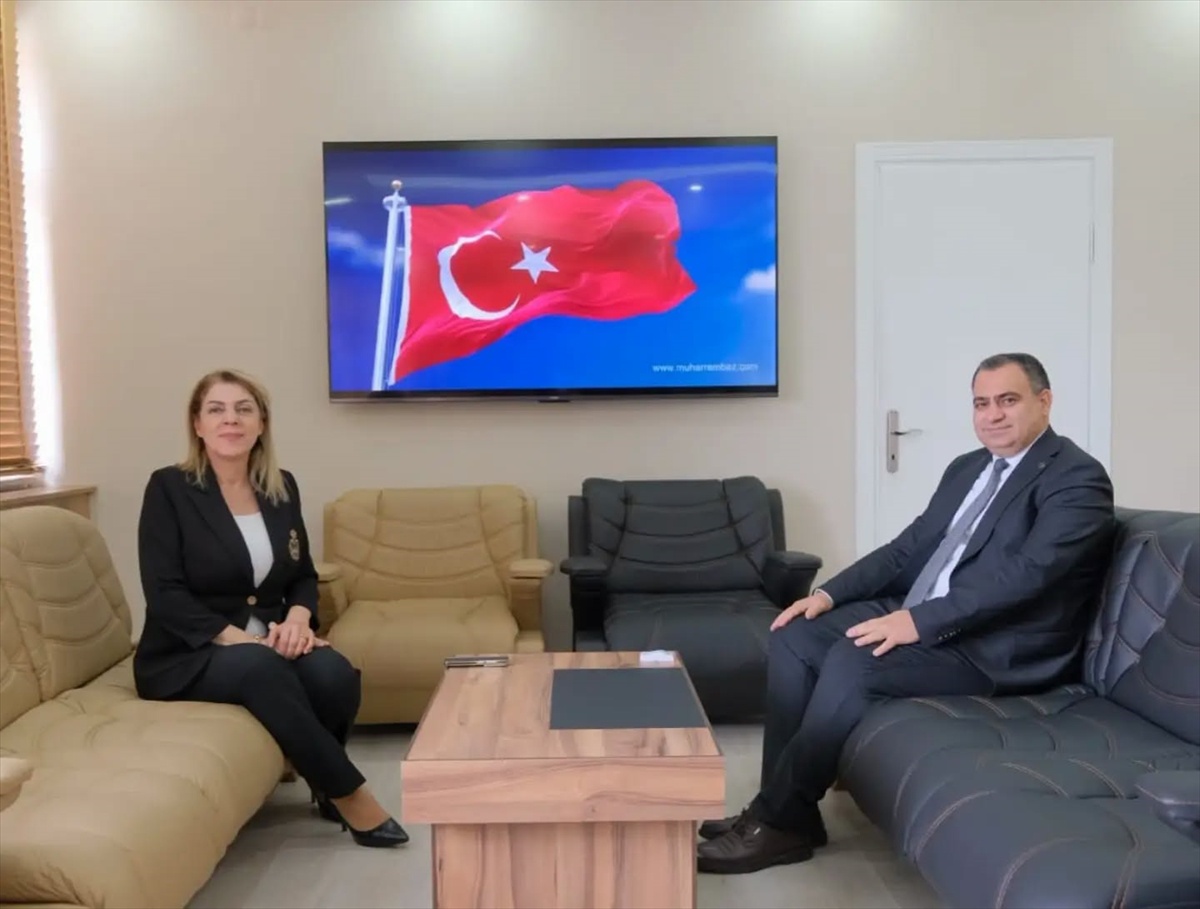 Kırklareli Üniversitesi Rektörü Ak, Vize Kaymakamı Balaban'ı ziyaret etti