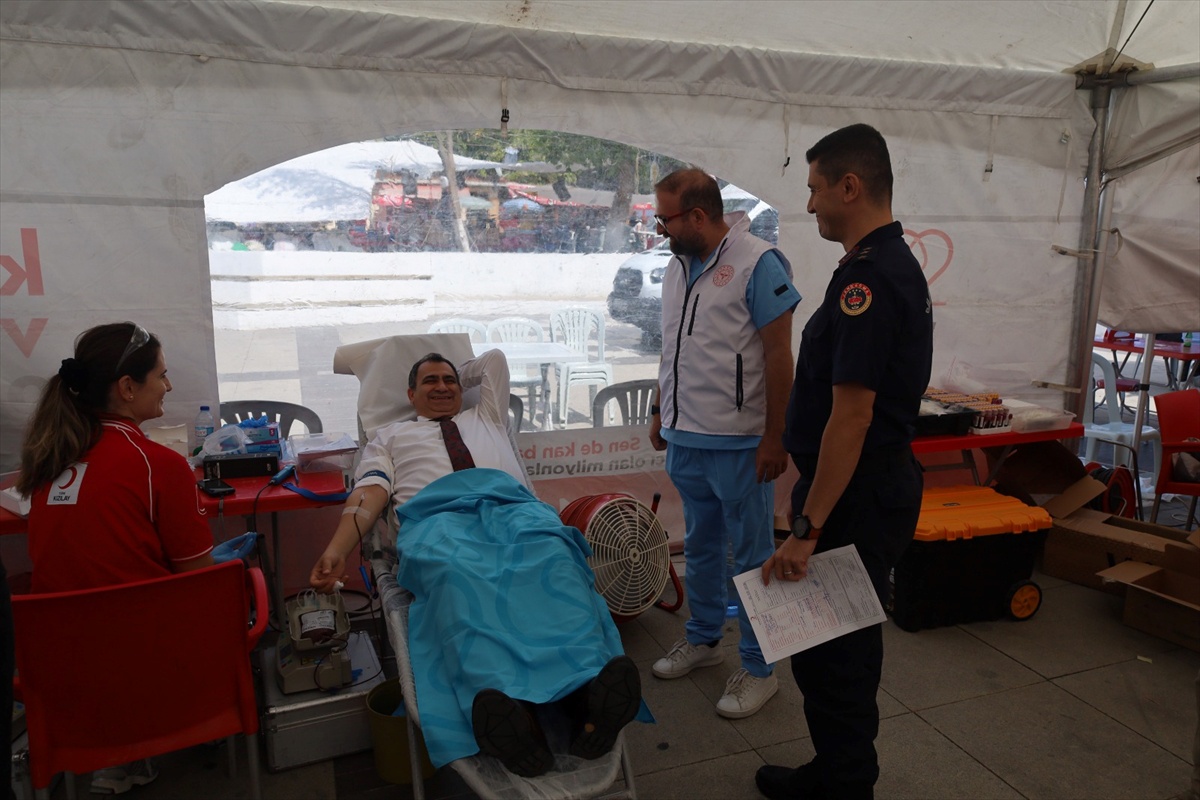 Kırklareli Vize’de kan kampanyasında 276 ünite toplandı, Türkiye birinciliği geldi.