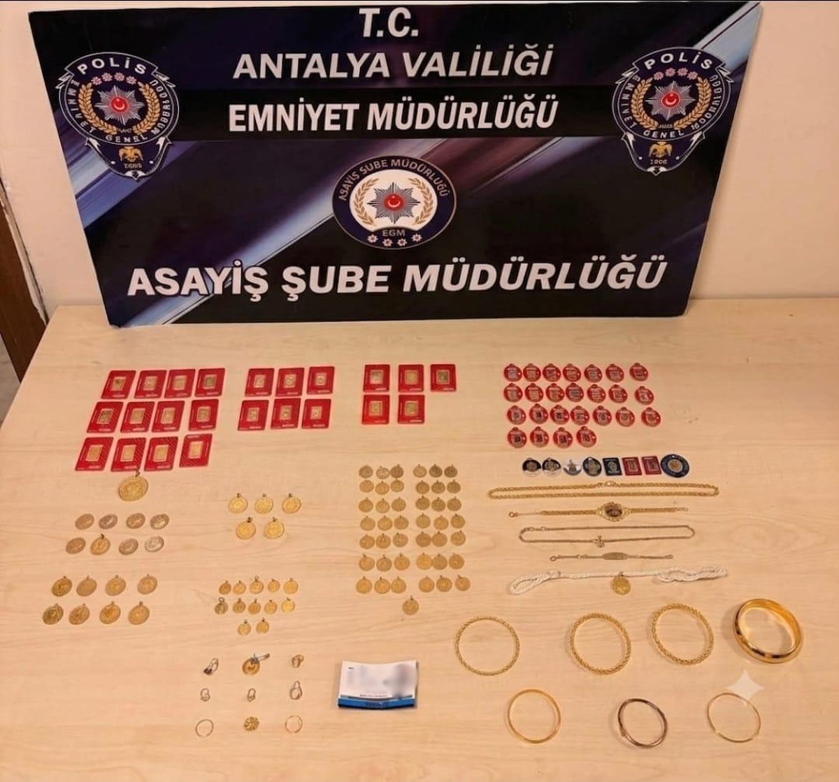 Komiser numarasıyla 2 şüpheli 3 milyonluk ziynet eşyası dolandırdı