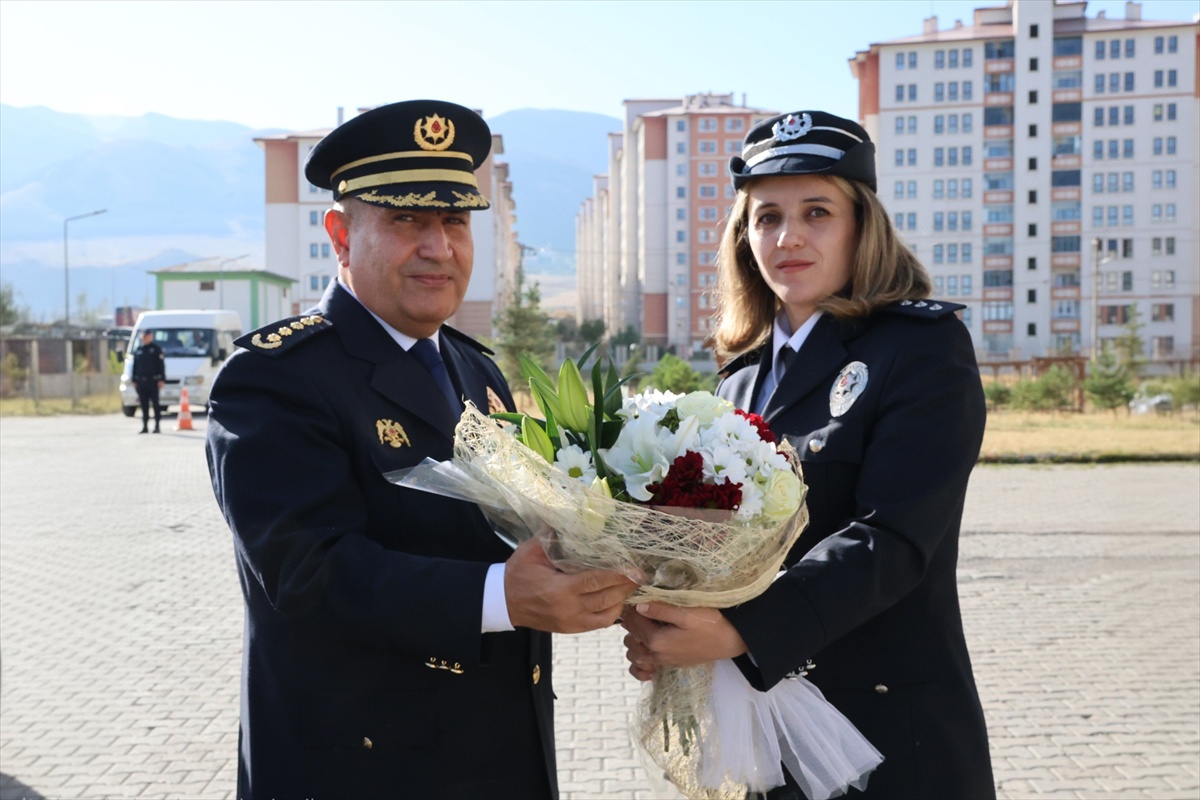 Mahmut Ay, Erzurum İl Emniyet Müdürlüğü'ndeki görevine törenle başladı