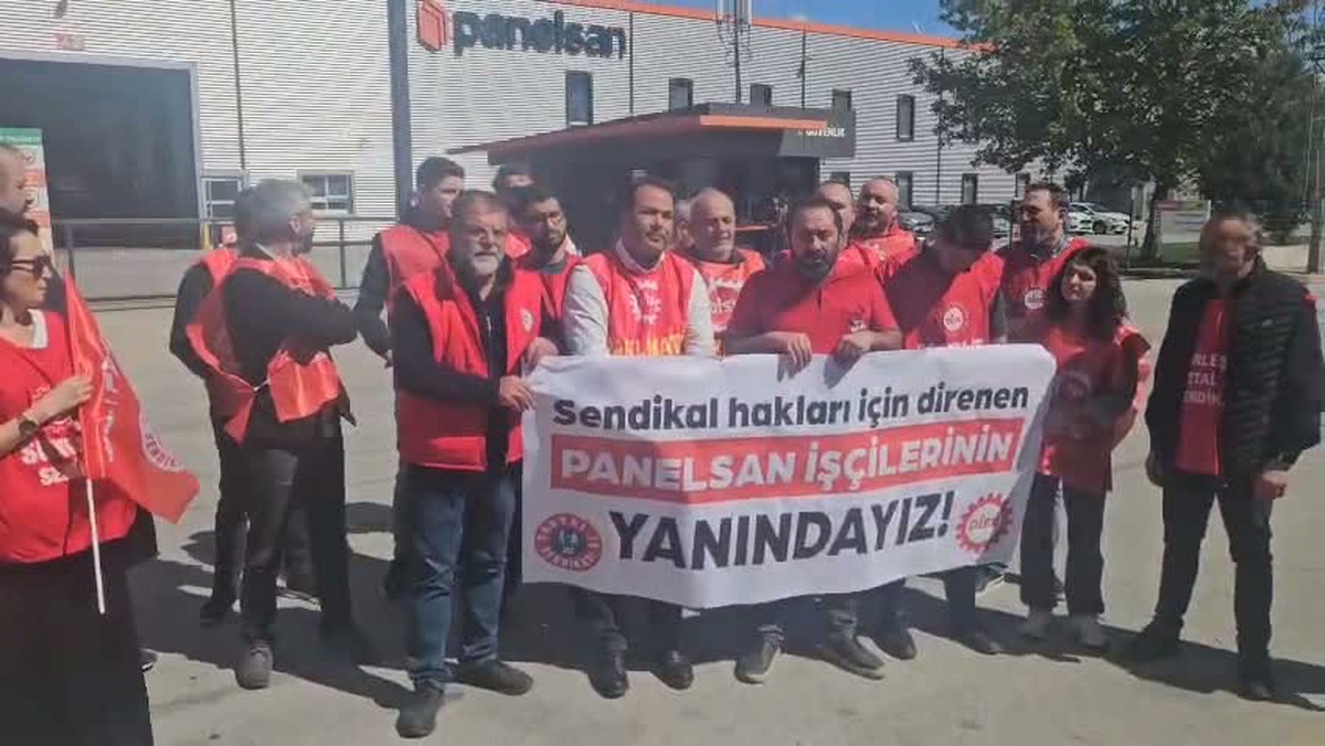 Panelsan'da işten çıkarıldığı belirtilen 2 işçi için direniş 53'üncü güne ulaştı