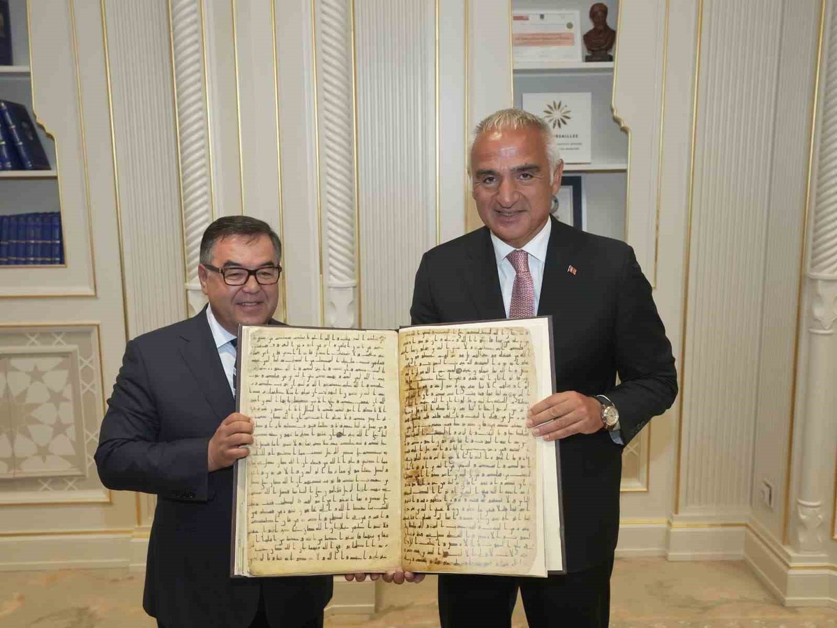 Türkiye ve Özbekistan Taşkent'te kültür mutabakat zaptı imzaladı