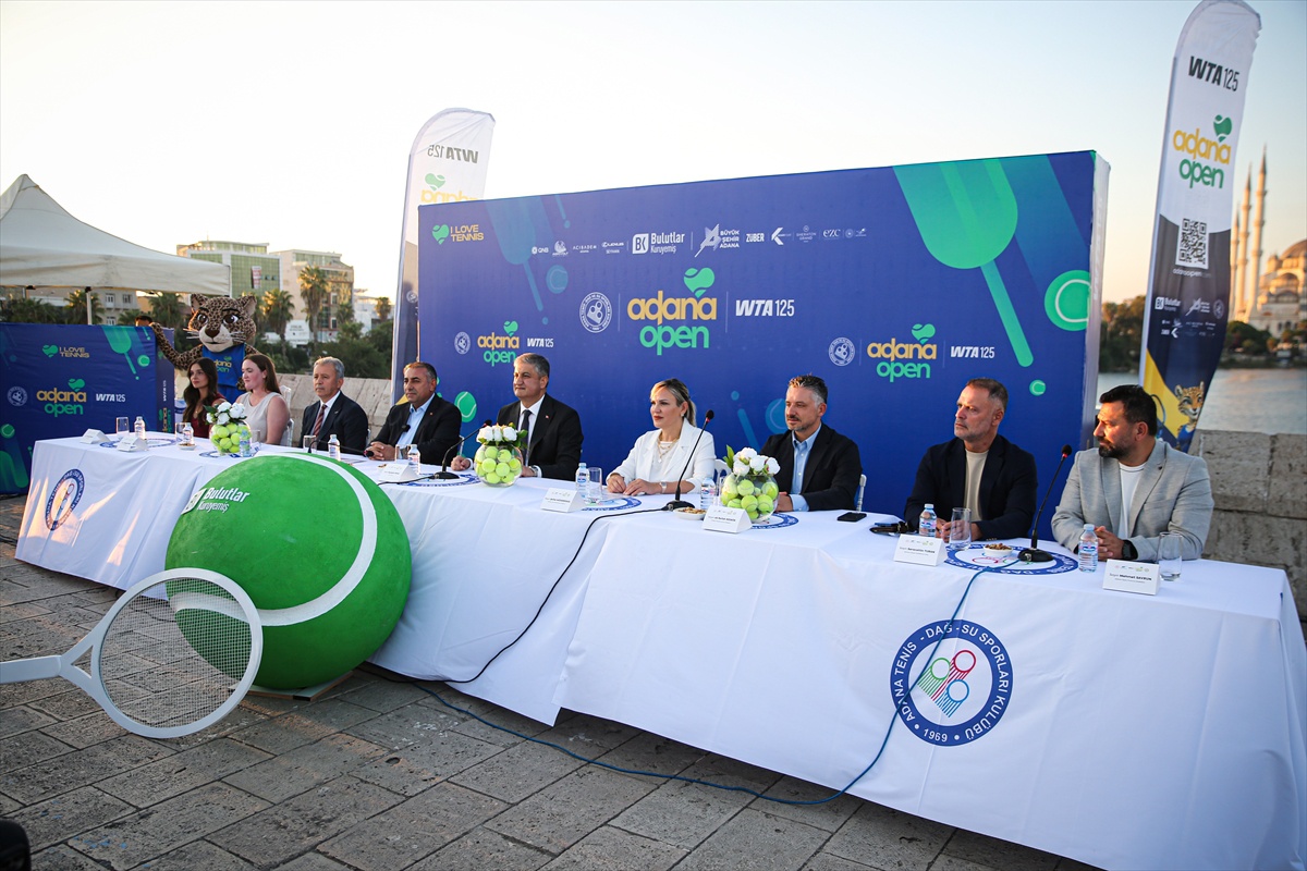 Adana Open basın toplantısında 34 ülkeden 40 sporcunun ağırlanacağı açıklandı