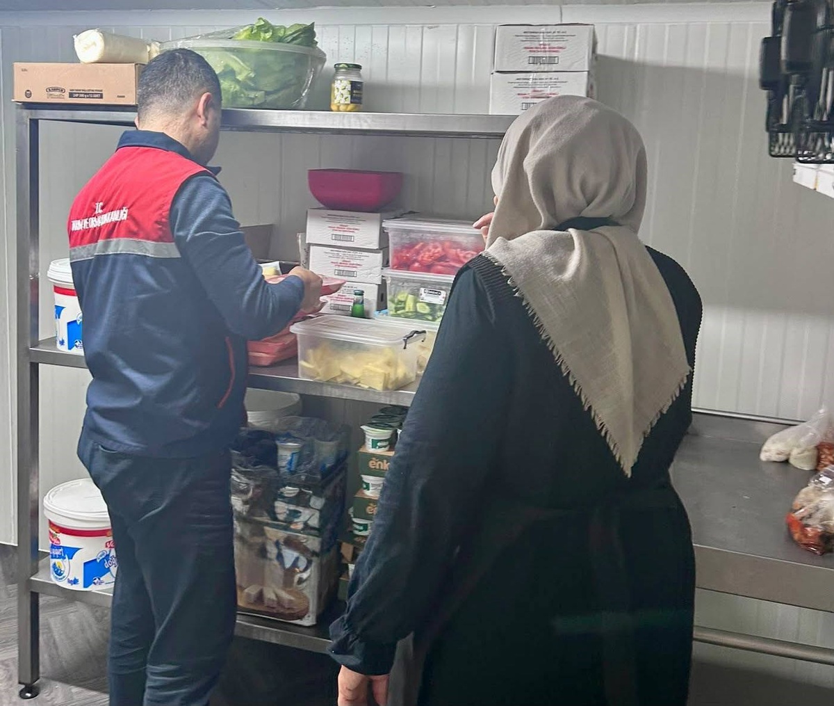 Afyonkarahisar Bolvadin'de Tarım Müdürlüğü okul kantin ve yemekhanelerini denetledi