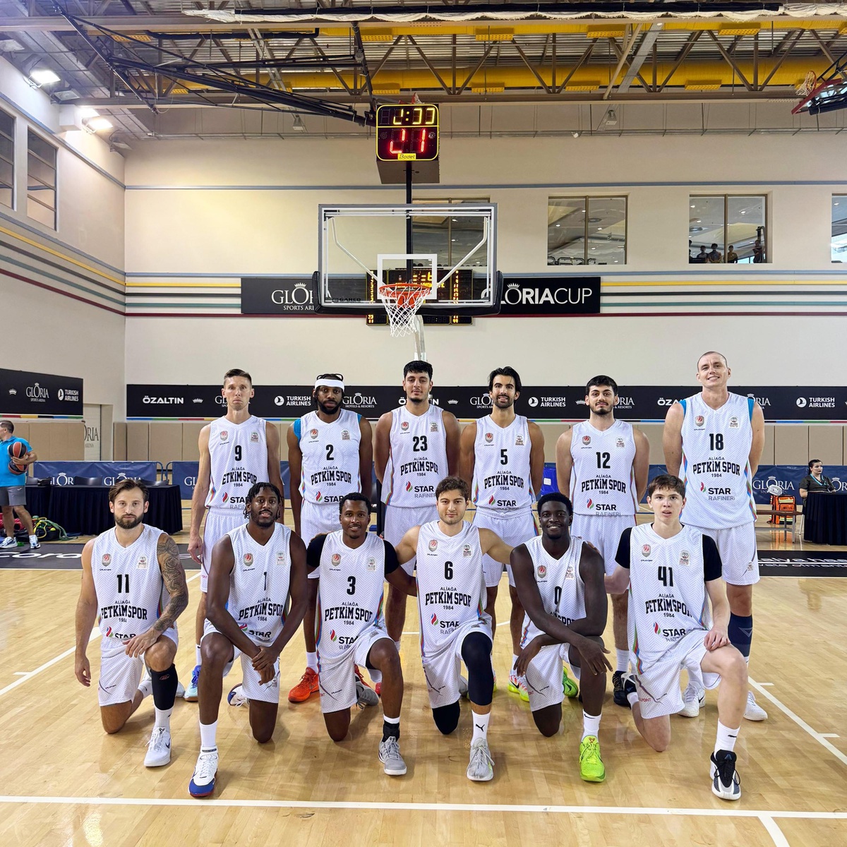 Aliağa Petkimspor, yarın Denizli Basket ile sezonun ilk haftasında karşılaşacak