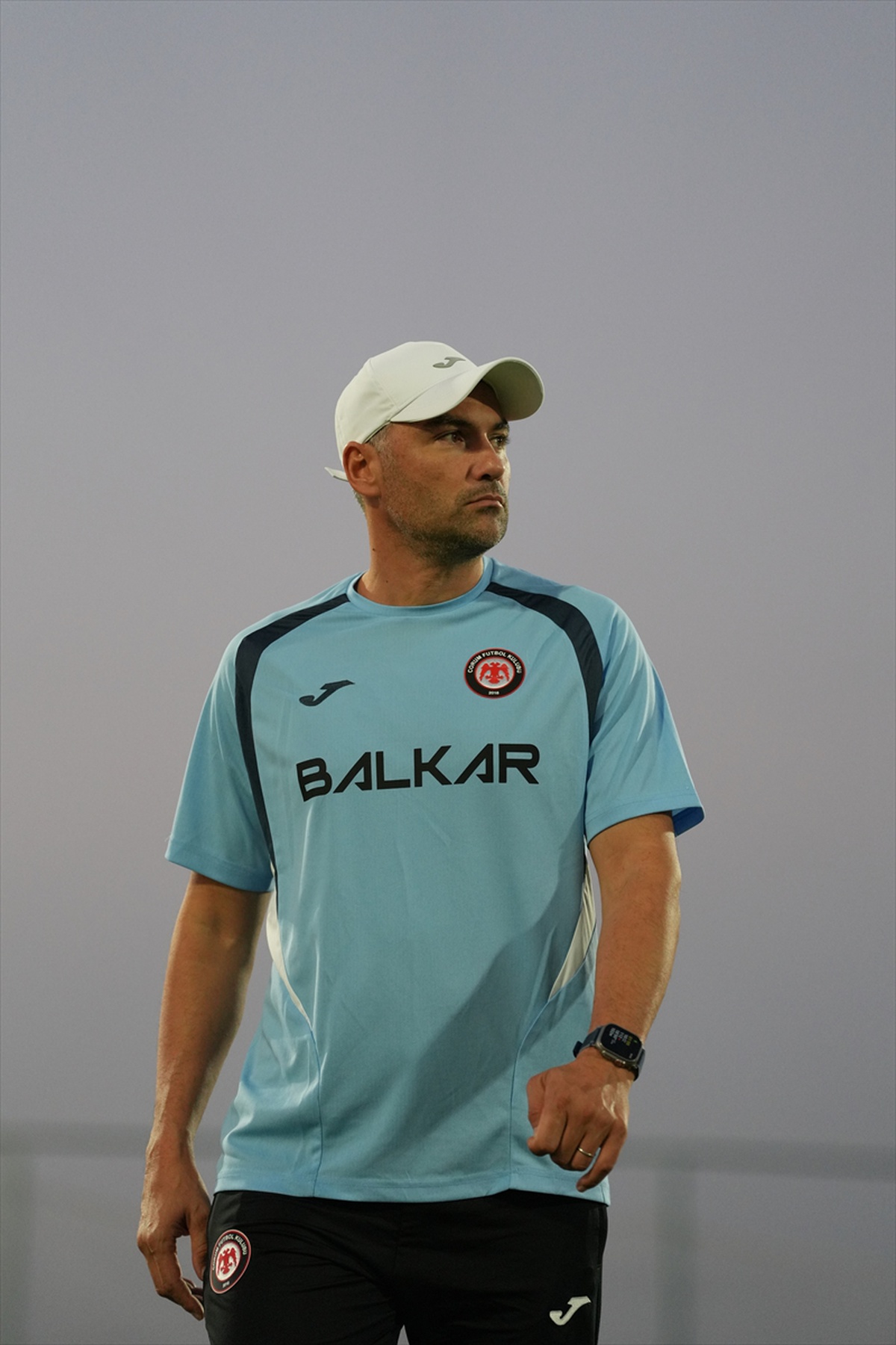 Arca Çorum FK'de teknik direktör Burak Yılmaz, Antalya'da ilk antrenmanına çıktı