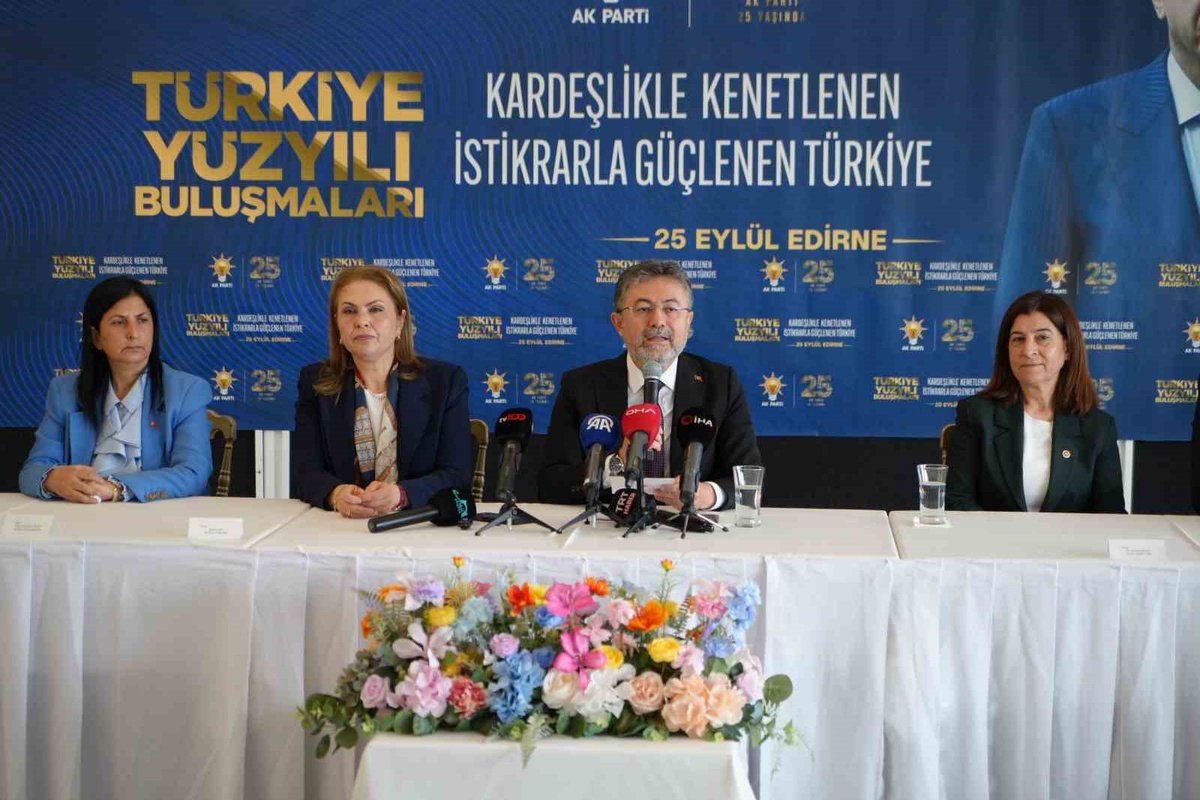 Bakan Yumaklı, Edirne'ye son 24 yılda 136 milyar liralık destek verildiğini söyledi