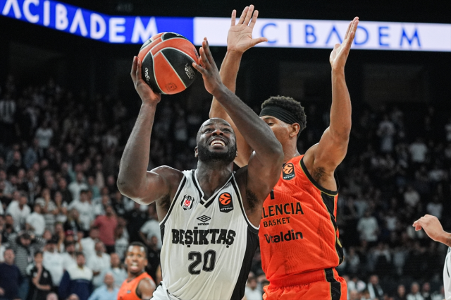 Beşiktaş, EuroLeague'in ilk haftasında Valencia'ya 96-94 kaybetti