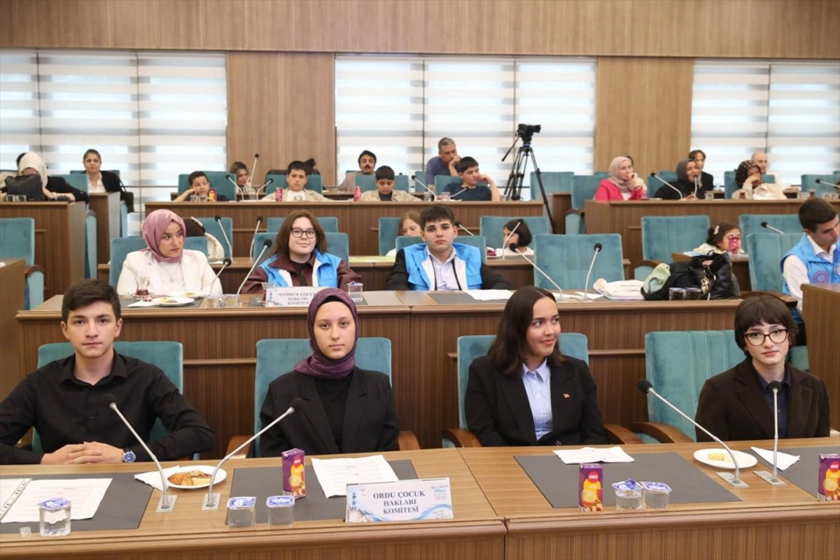 COP31 Karadeniz İklim Zirvesi'nde çocuk temsilciler Ordu'da toplandı