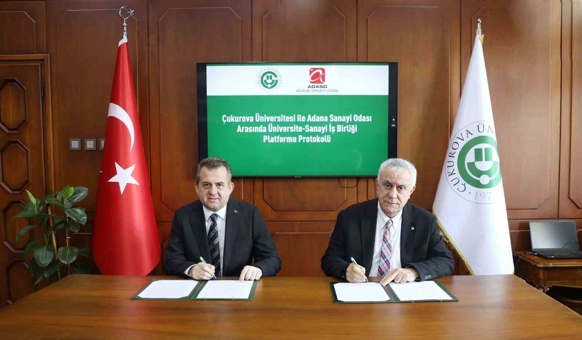 Çukurova Üniversitesi ile ADASO akademi-sanayi iş birliği protokolü imzaladı
