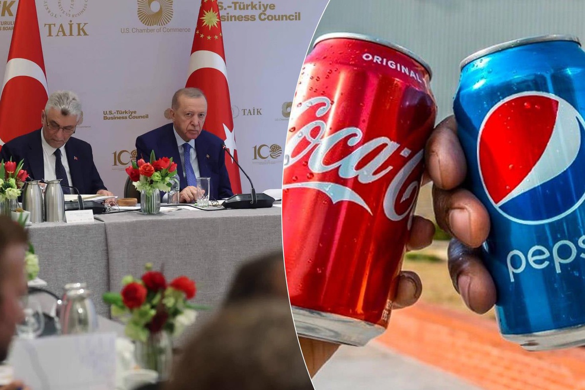 Cumhurbaşkanı Erdoğan'dan Pepsi ve Coca Cola yöneticilerine zor soru