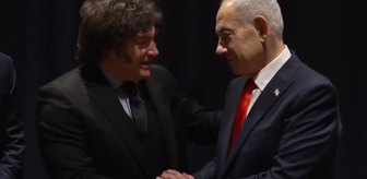 Dünya protesto ederken Milei'den Netanyahu'ya övgü dolu sözler