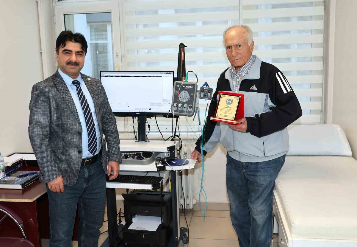 ERÜ'ye bağışlanan EMG cihazı hastaları Ankara'ya gitmekten kurtaracak