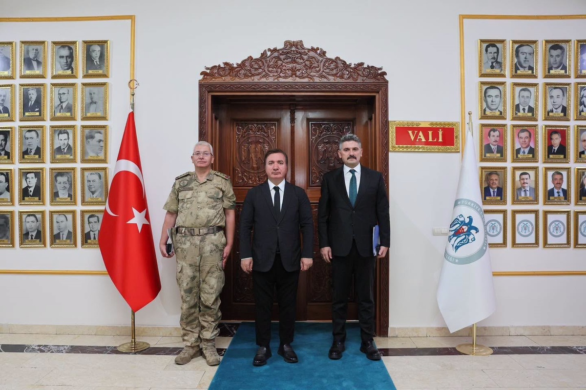 Erzincan'da güvenlik toplantısı Vali Hamza Aydoğdu başkanlığında yapıldı