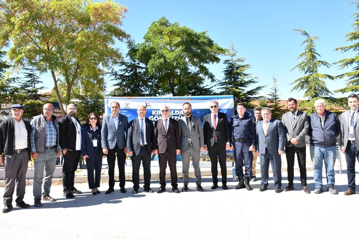 Eskişehir Seyitgazi'de havacılık ve uzay şenliği kırsaldaki öğrencilerle başladı