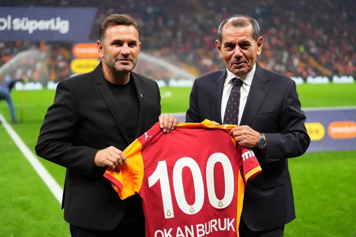 Galatasaray’da Okan Buruk kararı! Dursun Özbek canlı yayında duyurdu