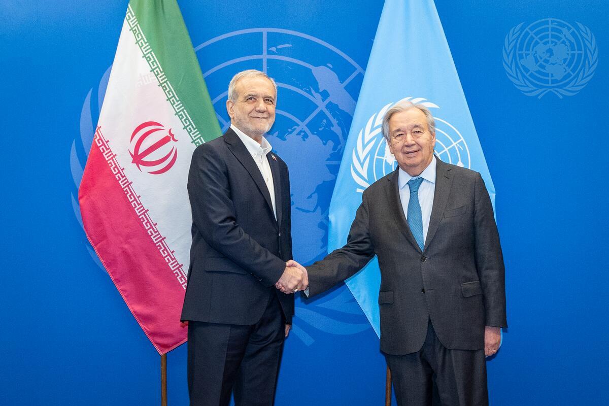 Guterres, Pezeşkiyan’a Orta Doğu için Hürmüz vurgulu diyalog çağrısı yaptı