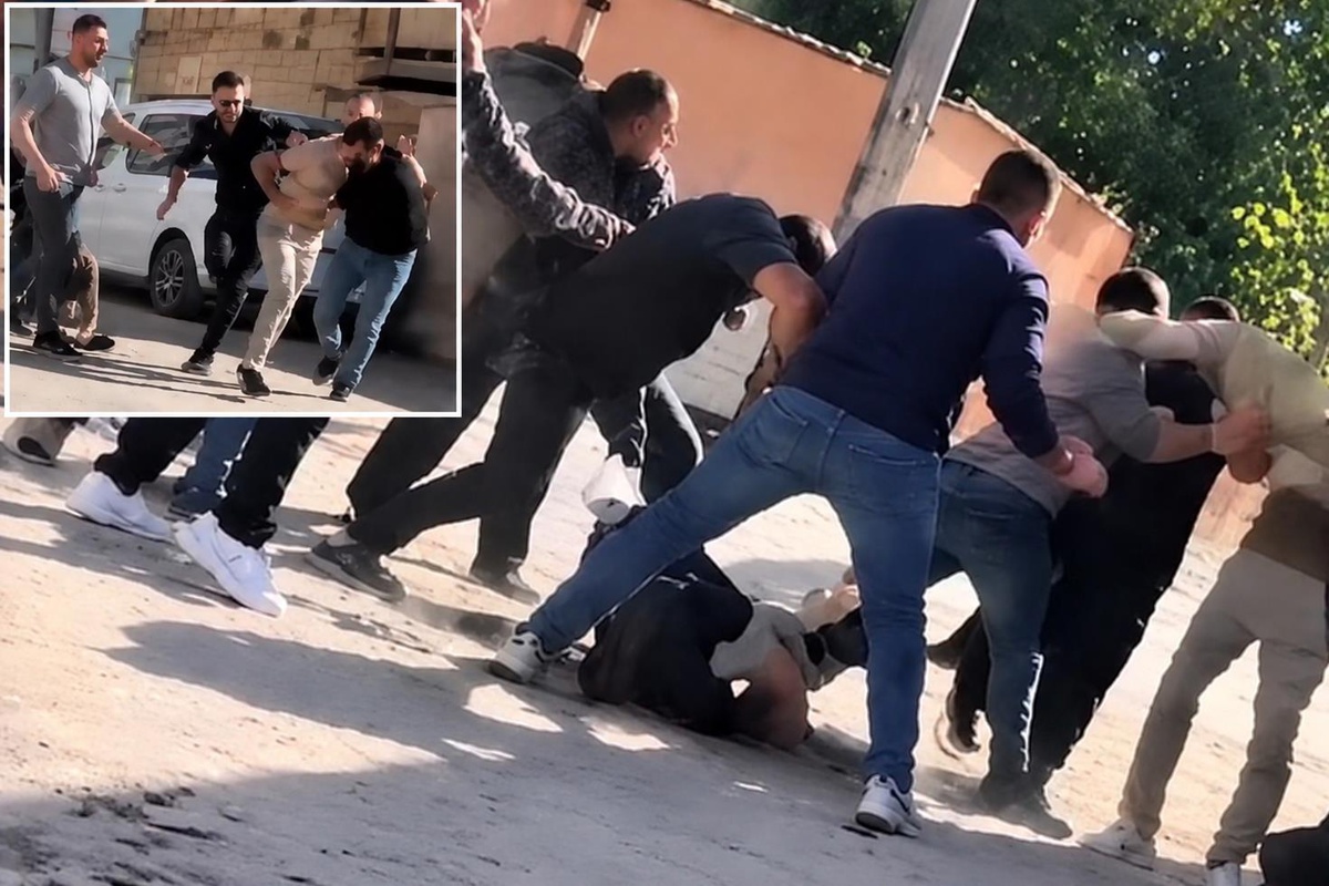 Müteahhitle inşaat işçileri birbirine girdi! Ortalık savaş alanına döndü