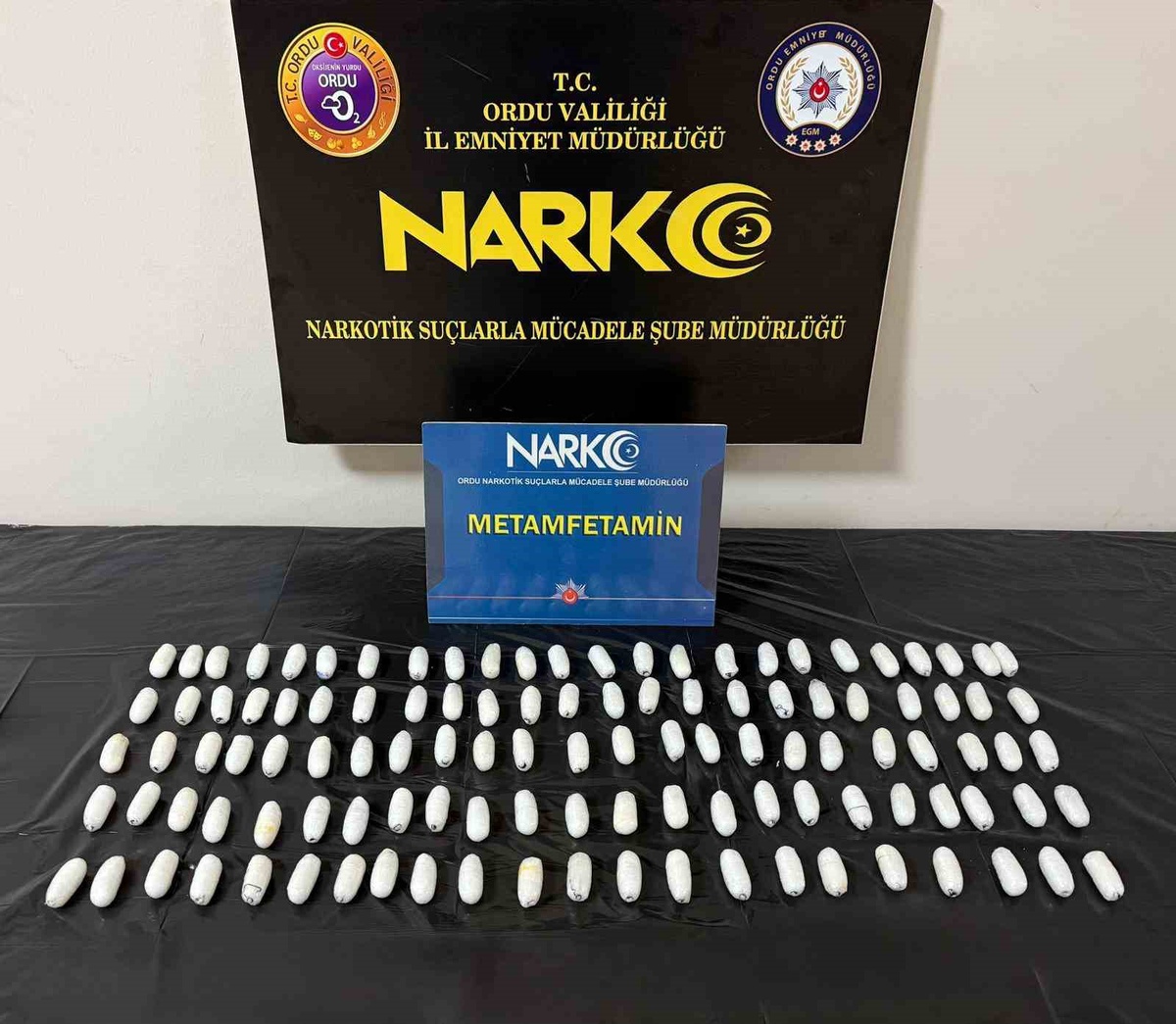 Ordu'da 820 gram metamfetamin ele geçirilen operasyonda 4 kişi tutuklandı