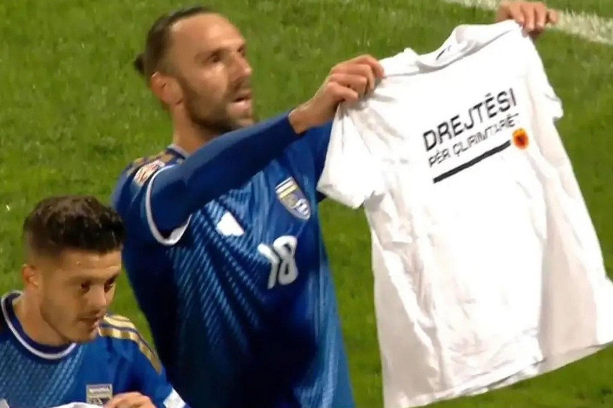 Vedat Muriqi’nin gol sevinci tartışma yarattı! UEFA’nın kararı bekleniyor
