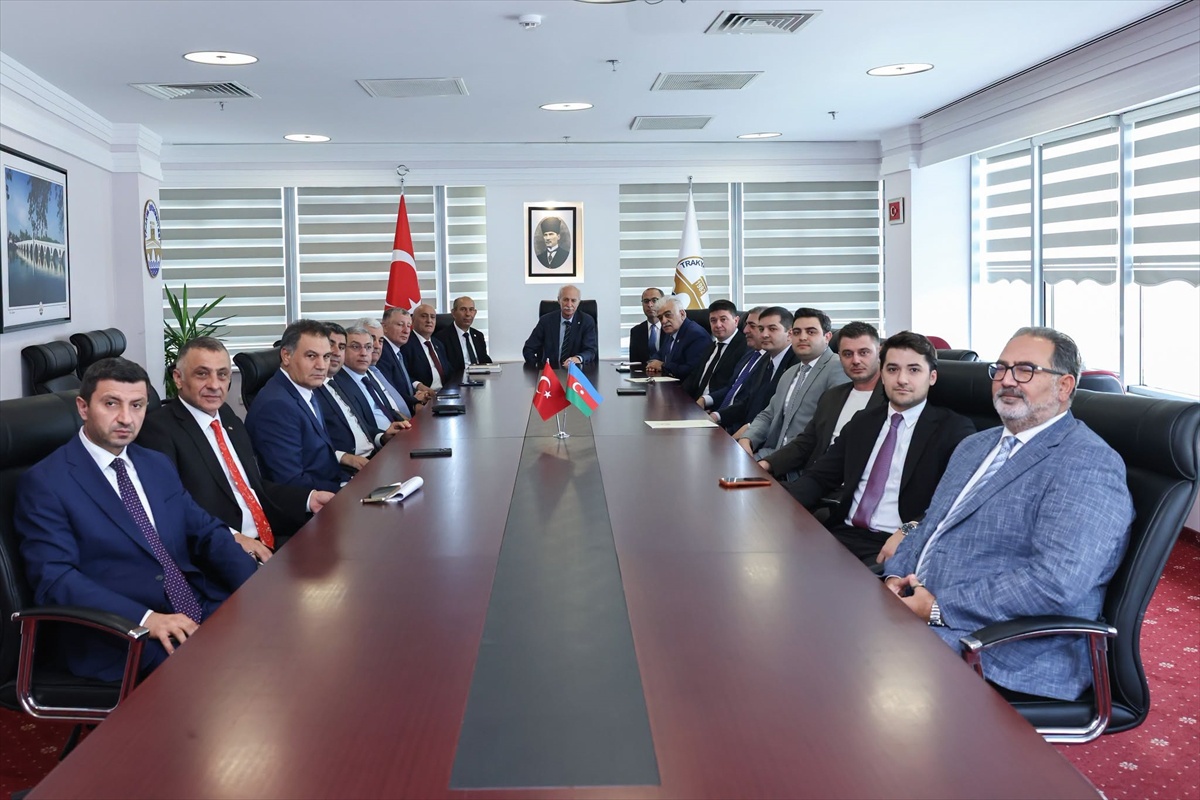 Azerbaycan Meclis heyeti, Trakya Üniversitesi’nde akademik iş birliğini görüştü
