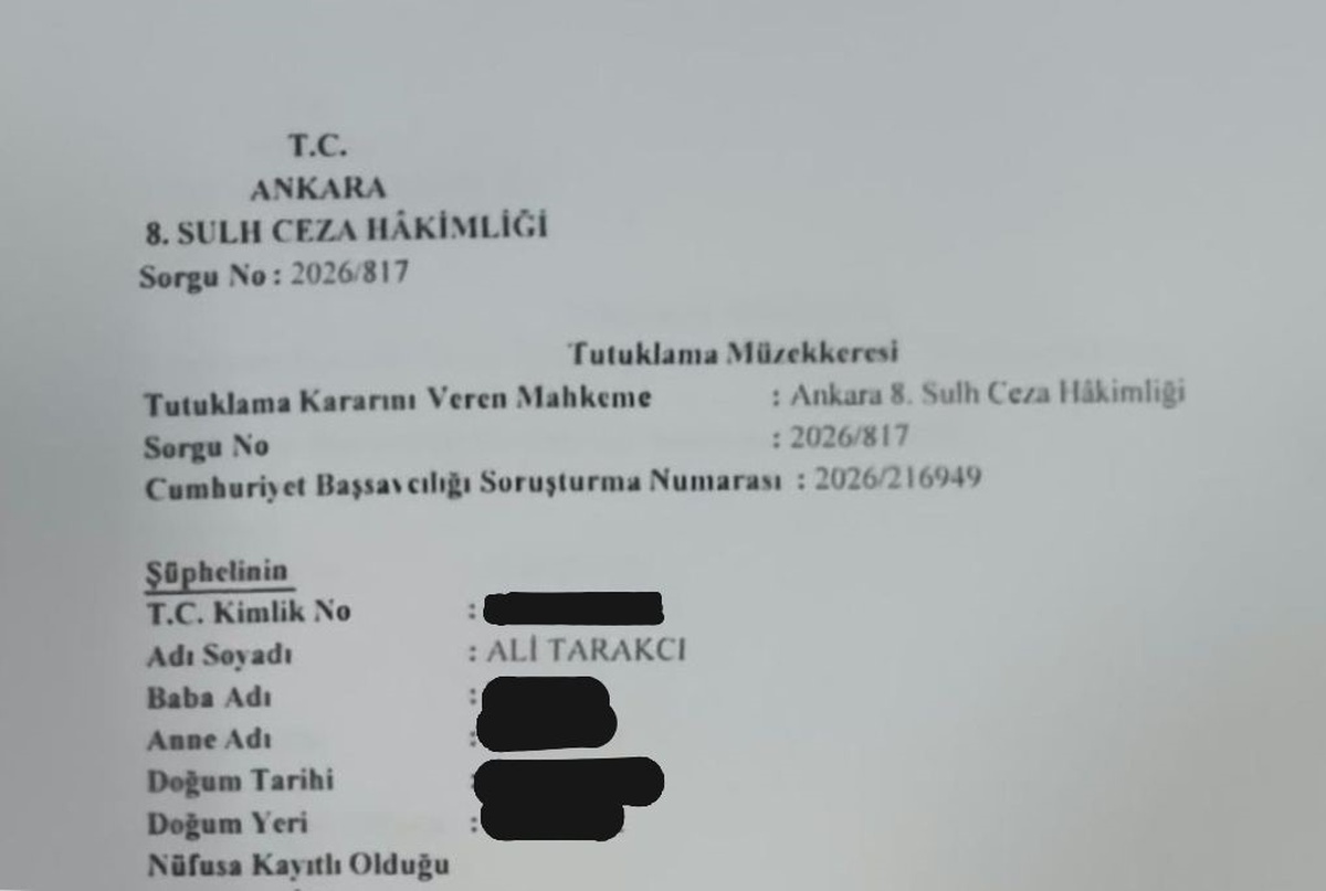 Bakan istifa edecek paylaşımı yapan Ali Tarakcı yanıltıcı bilgi nedeniyle tutuklandı
