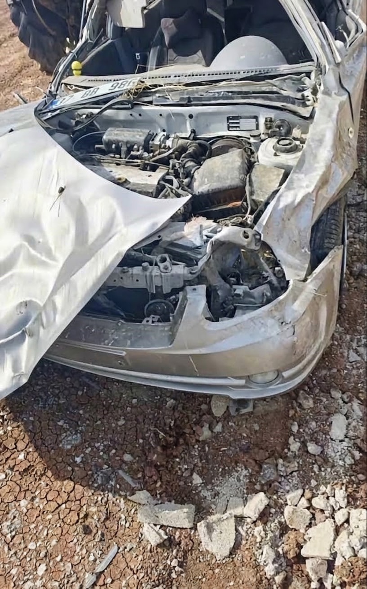 Çankırı-Ankara karayolunda takla atan otomobilde sürücü öldü, 2 kişi yaralandı