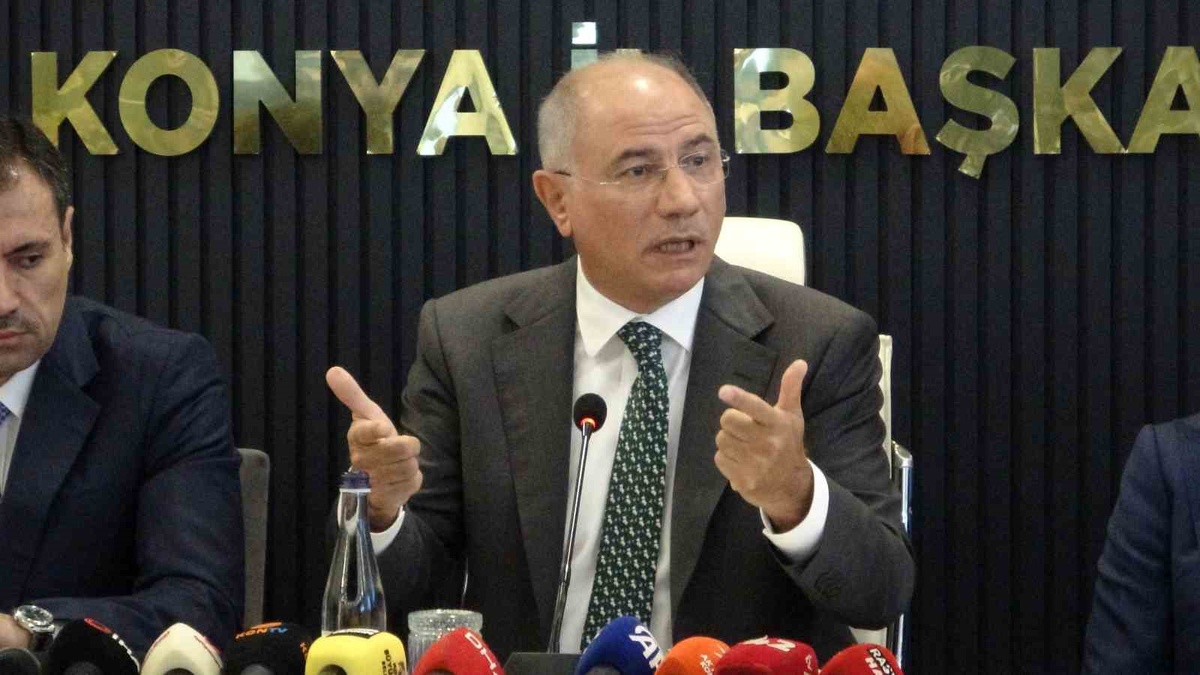 Efkan Ala Konya'da terörsüz bölge ve yeni sivil anayasa çağrısı yaptı