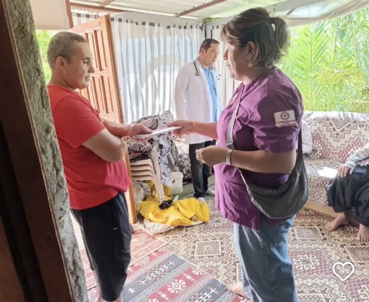 Gazipaşa'da sağlık ekipleri Alzheimer hastalarına ve yaşlılara sağlık kontrolü yaptı