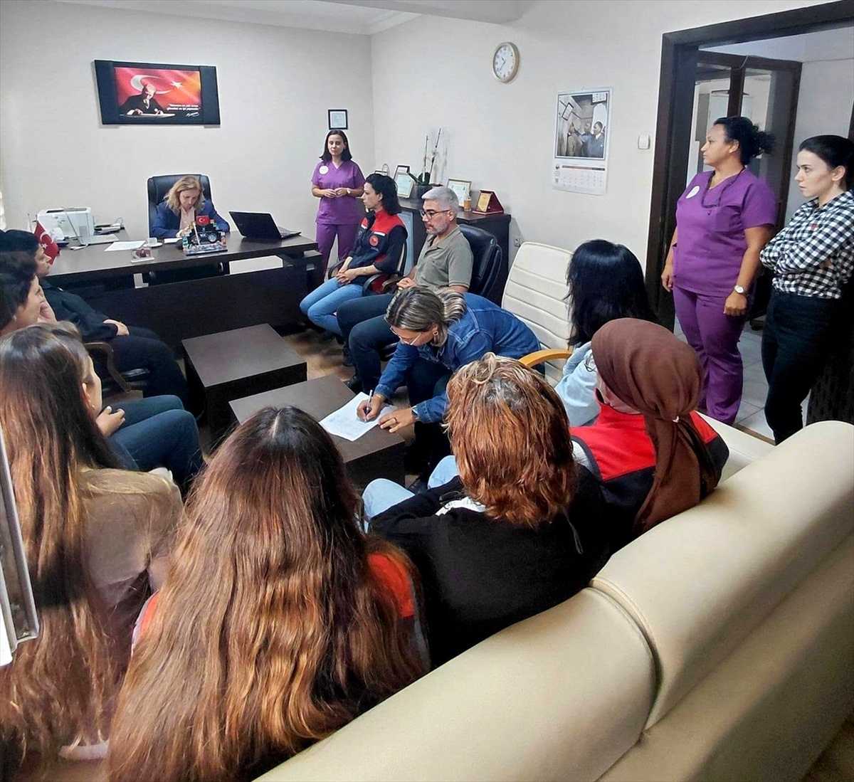 Gelibolu'da Tarım personeline sıtma farkındalık eğitimi verildi