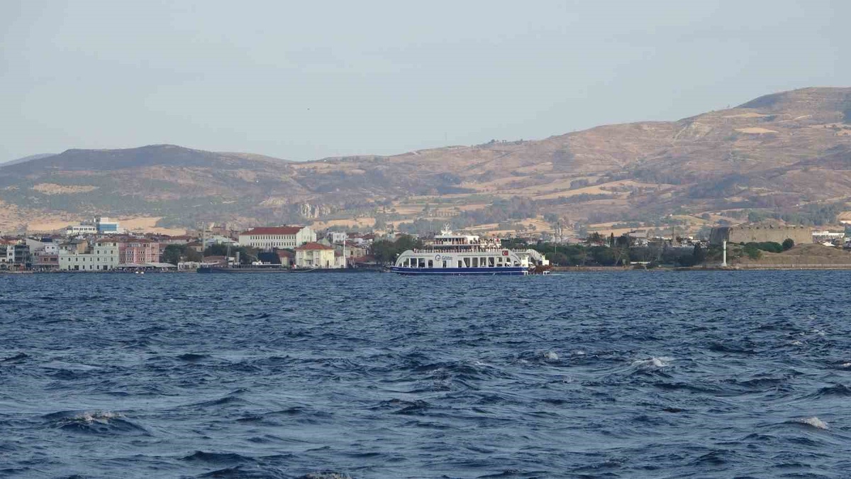 Gestaş, Gökçeada'ya bazı seferlerin olumsuz hava nedeniyle iptal edildiğini duyurdu
