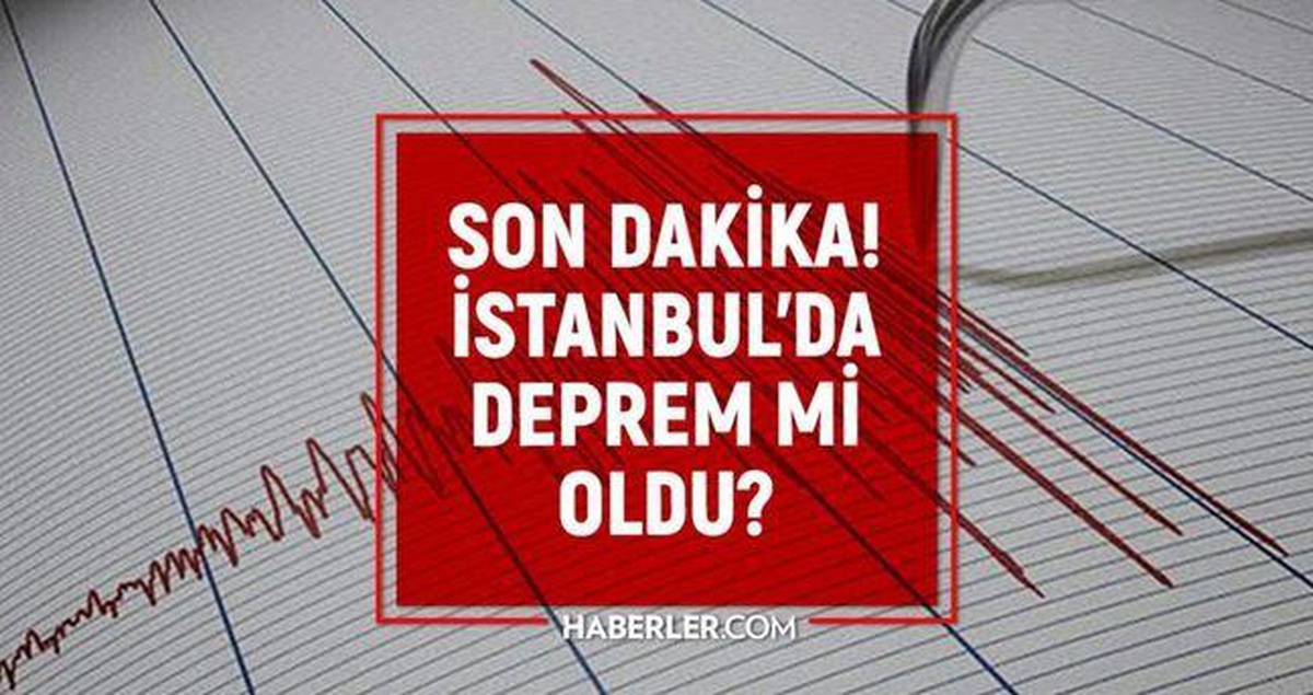 İstanbul’da deprem mi oldu? SON DAKİKA! 26 Eylül İstanbul’da az önce nerede deprem oldu?