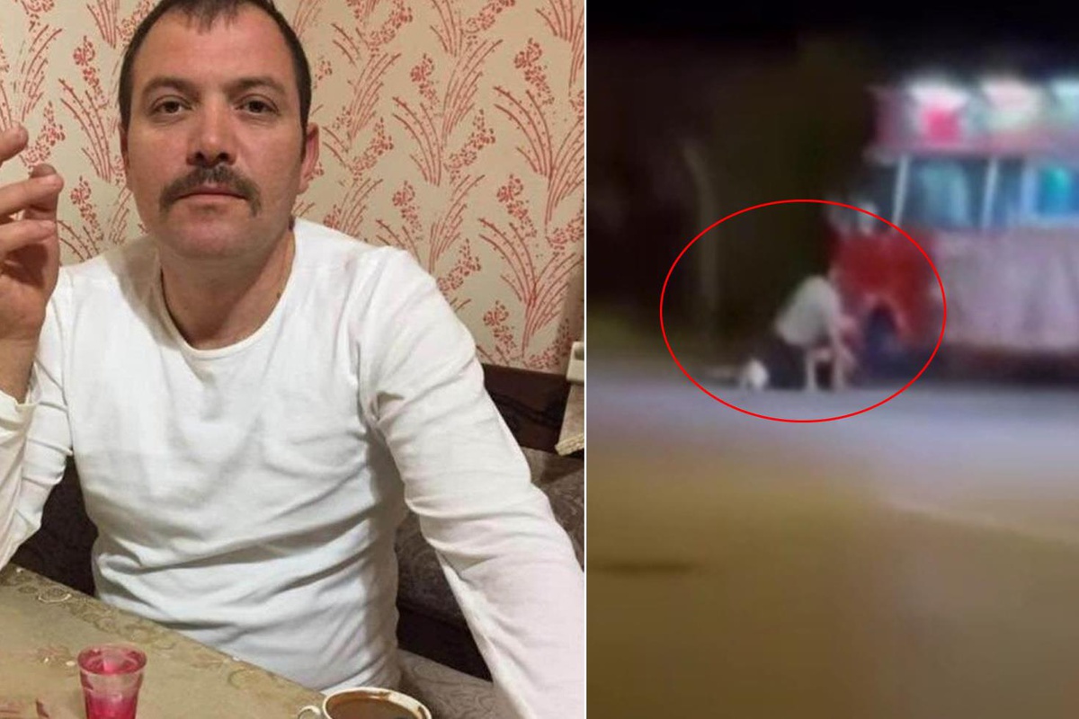 Köftecinin kaldırım taşıyla öldürdüğü anlar kamerada