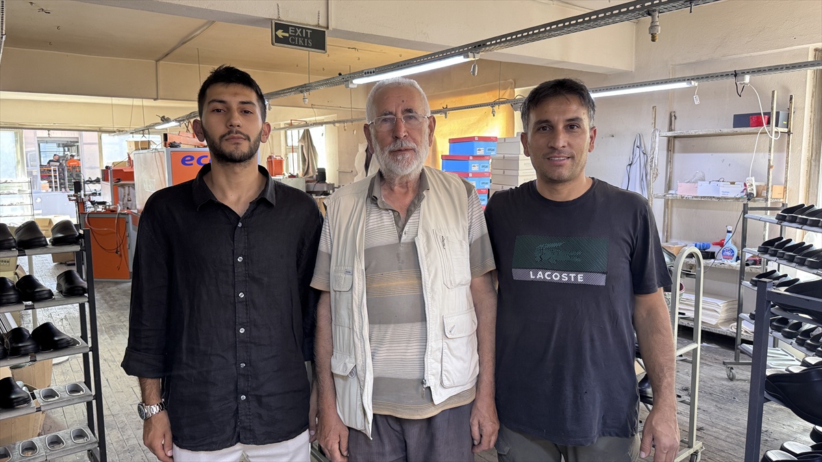 Konya'da kundura firması otomasyonla günlük 1000 çift üretip ihracat yapıyor