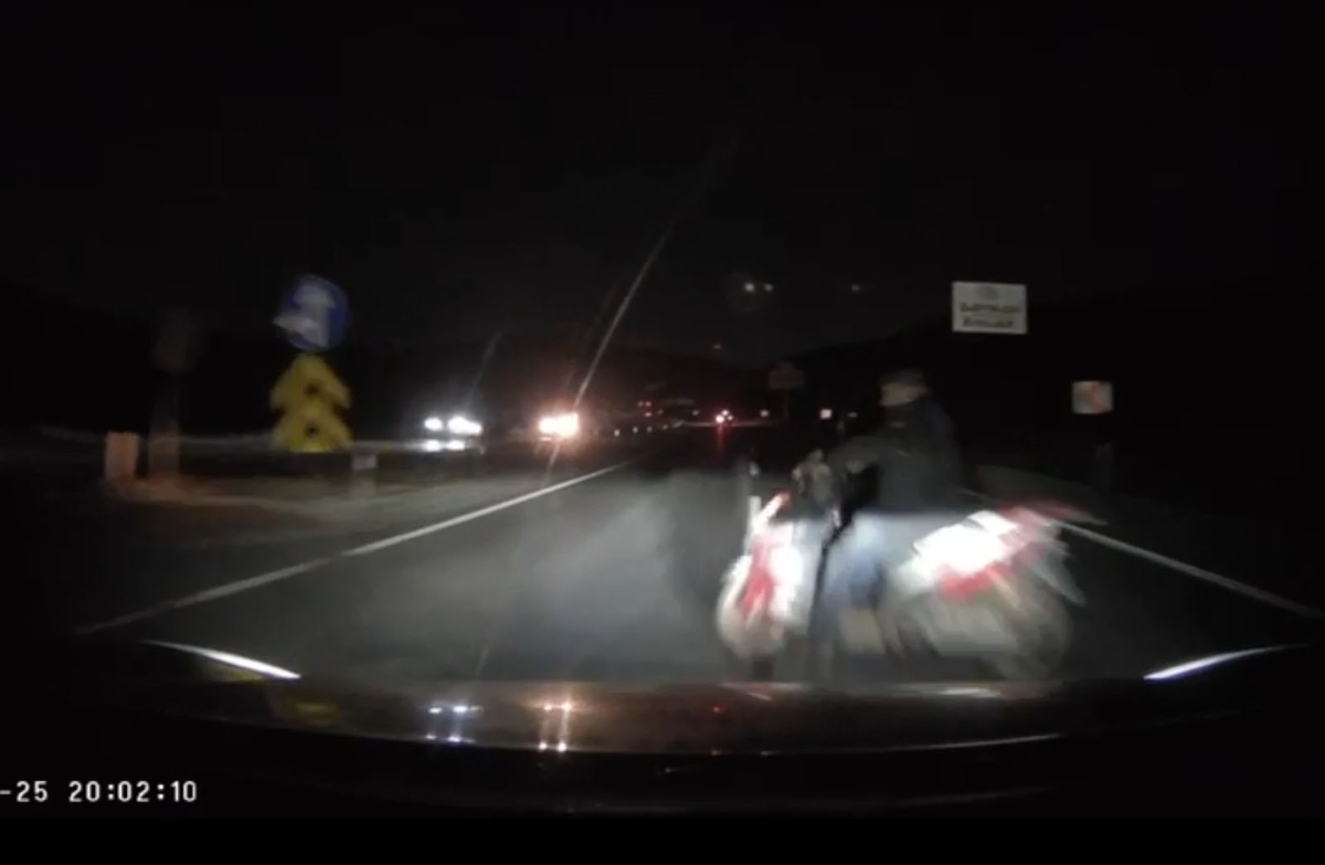 Kütahya'da otomobille çarpışan motosikletin sürücüsü öldü, kaza kameraya yansıdı