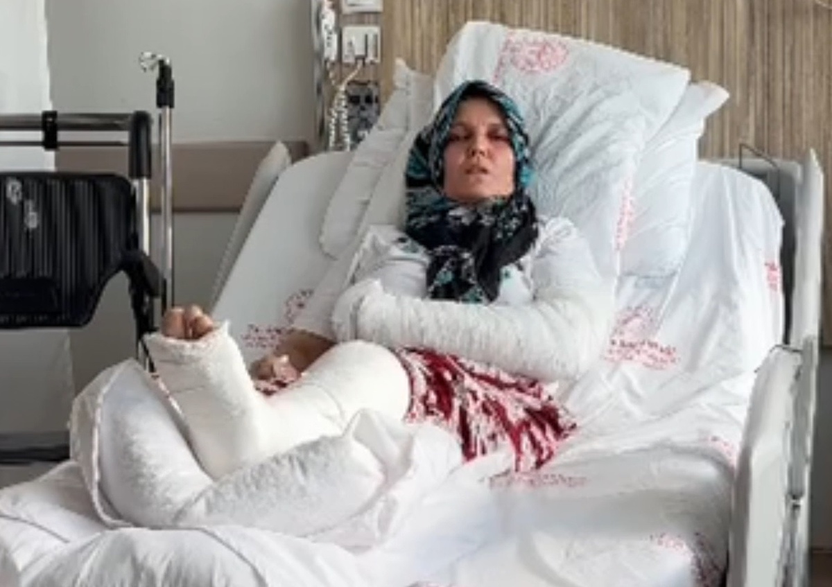 Mersin'de sopalı, zincirli kavga kamerada! 3 çocuk annesinin kolu ve bacağı kırıldı, 4 kişi tutuklandı
