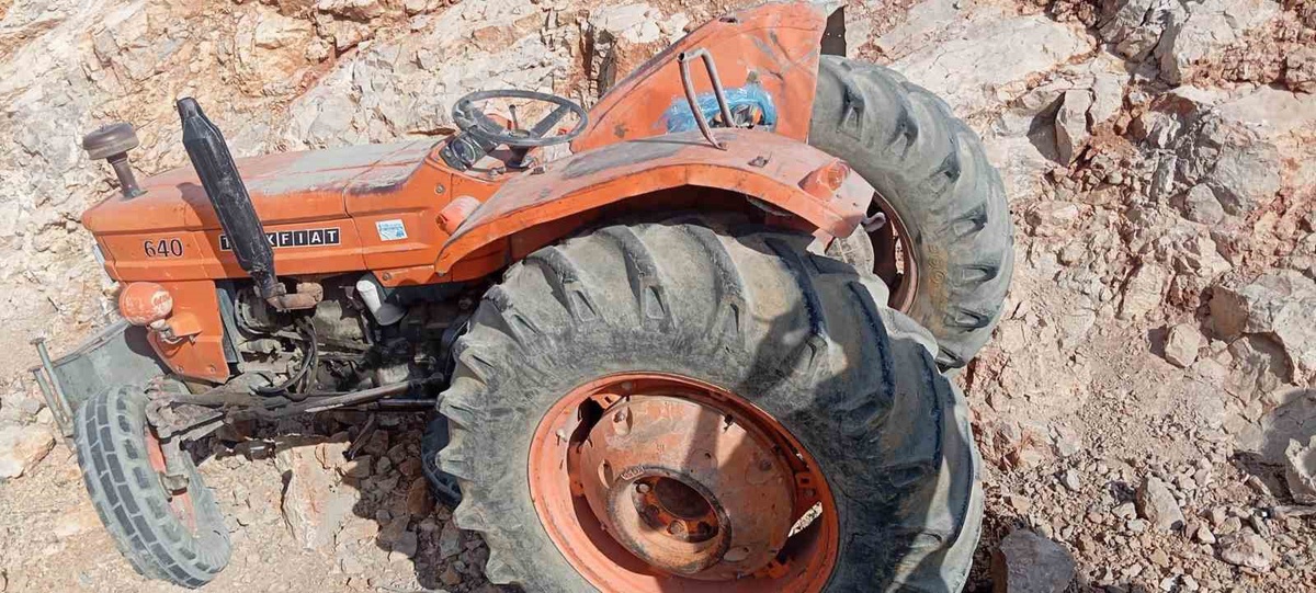 Mersin Mut'ta iki traktörün çarpıştığı kazada 1 kişi öldü, 2 kişi yaralandı